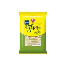 오뚜기 생콩칼국수 600g 간편식 밀키트 면요리 간편요리 1세트, 7세트