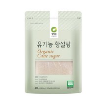 청정원 유기농 황설탕 454gX5, 단품