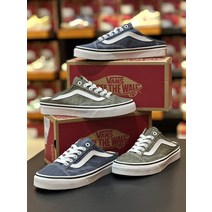 (반스) 스타일36 뮬 남녀공용화 STONE WASH DARK DENIM & STONE WASH GRAPE LEAF(VN0A7Q5DDN VN0A7Q550K)