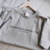 실내화 크록스 호환 스포츠는 당신을 건강하게 만듭니다 편지 인쇄 미국 빈티지 스타일 회색 T 셔츠 여성 숏 소매 느슨한 면화 여름 Casaul 티, [05] XL, [01] Gray