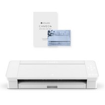 실루엣 카메오4 실루엣 마스터 가이드 책자 2종 동영상 강좌 토퍼 커팅기 프린터 기계 시트지, 화이트