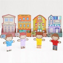 민화샵 핸드폰거치대 걱정인형만들기 (인형2세트) UDPWD012Z, 농장, 1개