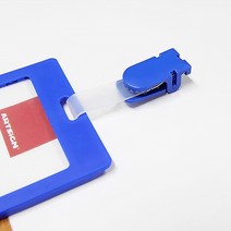 명찰집게 사원증케이스 이름표제작 공무원증 출입증, 화이트