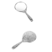 국산 원형 공주 손거울 화장거울 실버 판촉물 선물