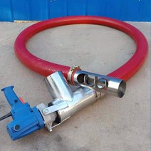 곡물 이송기 호퍼 호스 장치 차량 탑재 소형 스크류 밀, 총길이 5미터에 소 힘줄을 두껍