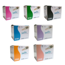 SOFJEC 플라스틱주사기 100PCS 화진 5CC 23G 1＂100PCS