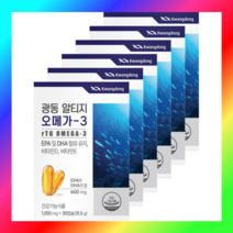 노르웨이산오메가 알티지 오메가3 비타민D 광동 rTG 오메가, 30캡슐 × 6개