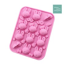마타바 래빗앤캐럿 12구 diy 실리콘몰드