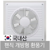 팬직 개방형 욕실 환풍기, TFV-20BV