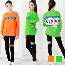 제이키드 주니어 클라우드오버핏여아상하복 여아 트레이닝복세트 새학기 초등학생옷