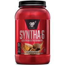 BSN 신타6 단백질 파우더 SYNTHA6 웨이프로틴 바닐라아이스크림맛 1.32kg 28회분, 28 Servings + 초콜릿 땅콩 버터, 1개