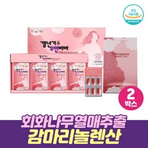 회화나무 열매 추출물 여성 갱년기 영양제 감마리놀렌산 보라지종자유 함유 식약처인정 건강기능식품, 2박스