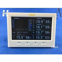 비닐하우스 축사 농업용 온습도계 다채널 디지털, 단일