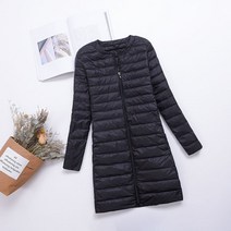 여성 경량 이너 롱패딩 빅사이즈 M~4XL 색상별