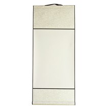 모지랑이 고급 족자 32cmX75cm, 화이트