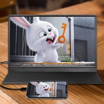 did모니터 전자메뉴판 15.6 인치 1080P 휴대용 모니터 HDR 휴대 전화 주조 노트북 외부 PS4 HD 확장 화면, [01] 영국 플매트 카펫 러그