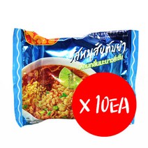 태국라면 와이와이 민스드포크 톰냠 플레이버 인스턴트 누들 60g x10개, 10개
