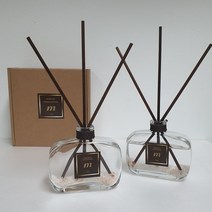 밍블랑 명품 시그니처 백화점 디퓨저 실내 방향제 기념일 집들이 선물, 우드코스터 구성 상품, 유칼립투스