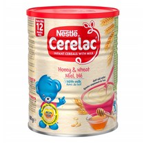 네슬레 쎄레락 밀 꿀 허니 앤 위트 밀이유식 분유 12개월+ 400g x 2통 Nestle Cerelac
