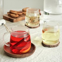 홈카페 캡슐커피잔 내열유리 글라스잔 고급컵 업소용 홈파티 그립감 찻잔 집들이 물잔, 281 크로크 머그 400ml