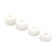 4X 스케이트 보드 부싱 트럭 휠 액슬 스쿠터 PU 쿠션 롱 충격 방지 액세서리, 01 white