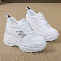 산뜻한 메쉬 어글리 웨지 키높이스니커즈 인박카020