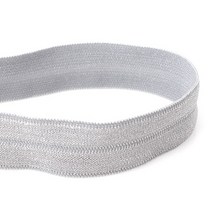 [Y-41-11]접밴드헤어타이 15mm Lt.그레이 1yd(90cm)