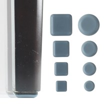 [이지슬라이드데저트] 유니즘 소음방지 이지 슬라이딩 테프론 패드 16p, 원형 16p, 25mm