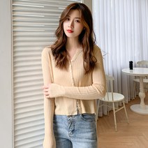 신길물 니트가디건 자외선차단가디건 아우터 니트