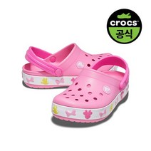 크록스 유아 FL MICKEY LIGHTS CLOG T PKL (23SKCL206800)