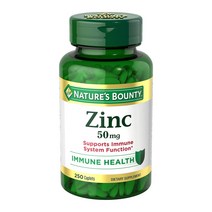 네이처스바운티 아연 zinc 50mg 250정 - Natures Bounty