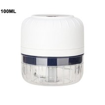 캔압축기 깡통 분리수거 분쇄기 125 마늘 다지기 야채 고추 주방, 01 White-100ML