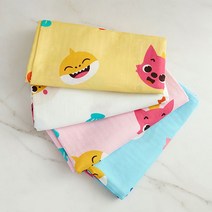 핑크퐁 블랭킷 아기담요 유모차 아기띠 외출용 얇은이불 낮잠이불, 핑크