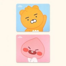 라이언 어피치 카카오프렌즈 미니 마우스패드 정품2종 어피치, 색상