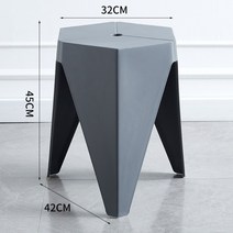 플라스틱의자 편의점 행사 플라스틱 인테리어 가벼운 간이 투명 의자 야외 컬러 카페, A