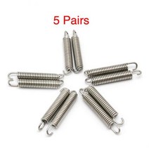 집진기 국소배기장치 SCL MOTOS 2610pcs 스테인레스 스틸 오토바이 배기 머플러 링크 파이프 장착 봄 후크 완전 회전 부품 197861, 10pcs, 10pcs