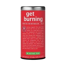 더 리퍼블릭 오브 티 겟 버닝 신진대사 촉진 허브티 36개, get burning, 36 Count (Pack of 1)
