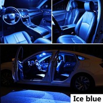 시그널램프 ZITWOCanbus LED 인테리어 조명 키트 Seat Leon 1M 1P 5F Ibiza 6L 6J 6P Ateca Arona Exeo ST Altea Mii Tol, ice blue+Toledo (99-04) 12PC