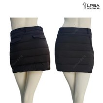 LPGA 골프 웨어 여성 방풍 구스 다운 패딩 스커트 치마 L204CU857P