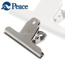 평화 나비지협 대/클립/크립/집게/실버집게/철재집게/철집게/철클립/철재클립, 1개입, 대