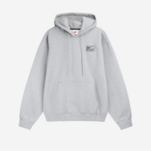 나이키 x 스투시 NRG RA 풀오버 후드 다크 그레이 헤더 (DJ9488-063) 캐치트렌디