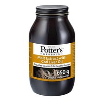 Potters 포터스 Malt Extract ＆ Cod Liver Oil 650g 2팩 카카오 파우더 149g