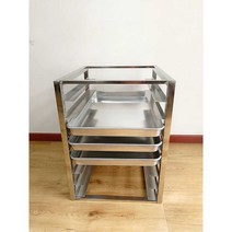 베이킹식힘망 스텐 제빵 트레이 선반 랙 건조대 다층, 3단 팔레트 특수 랙 높이 30