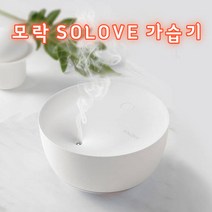 모락 SOLOVE가습기 차량용 책상용 휴대용 가습기 세척 청소 편한 미니가습기, 상세페이지 참조