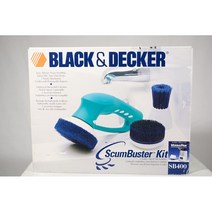 Black & Decker ScumBuster 무선 습식 스크러버 모델 SB400 : DIY 공구 정원