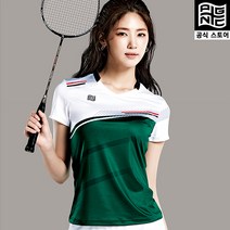 여성 스포츠 기능성 반팔 라운드 그래픽 티셔츠 운동복 상의 탁구 배드민턴 테니스 요가 필라테스 러닝 등산 캠핑 조깅 2027