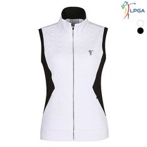 [LPGA골프웨어] 여성 패턴 엠보J.Q.D 티베스트(L193TJ574P)