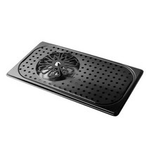 피쳐린서 싱크볼 고압 싱크대 볼 컵 세척기 온탑형, 블랙 530mm