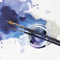 윈저앤뉴튼 콜린스키 세이블 라운드 수채화붓 낱개 /옵션선택, 8호