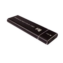 인네트 USB 3.1 NVMe M.2 SSD 외장 하드 케이스 블랙 IN-SSDM2ABLACK